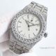 Luxury Copy Audemars Piguet R.O. Diamond Pave 15500 White Dial 8215 Movement (3)_th.jpg